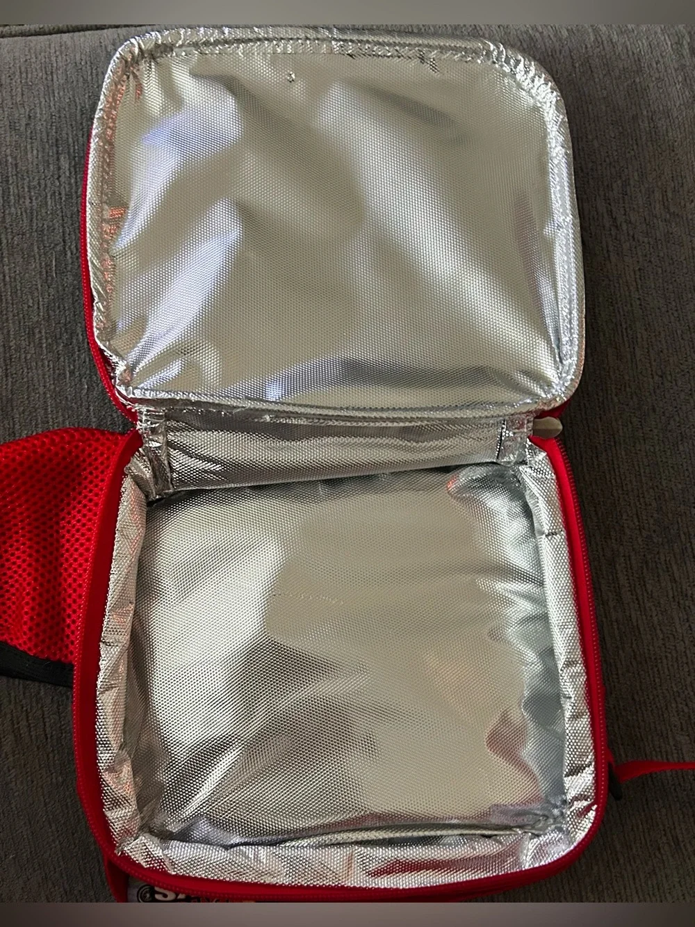 3-D Panda Bear Adventure Packs Red Lunch Box NWT